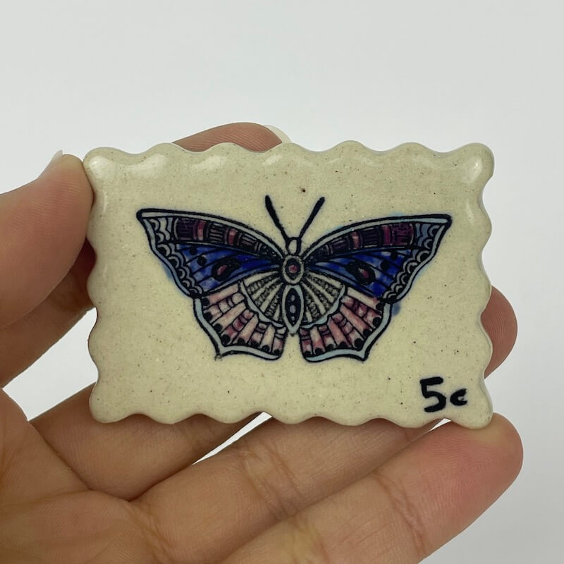 Postage Stamp Magnet